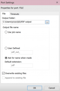CADlink PDF output